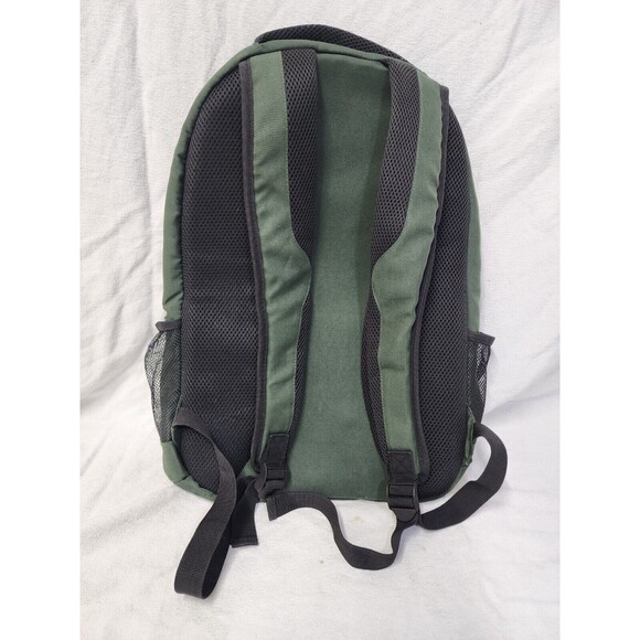 Alaska Green Canvas Backpack 2 Zipper. - Picture 4 of 15